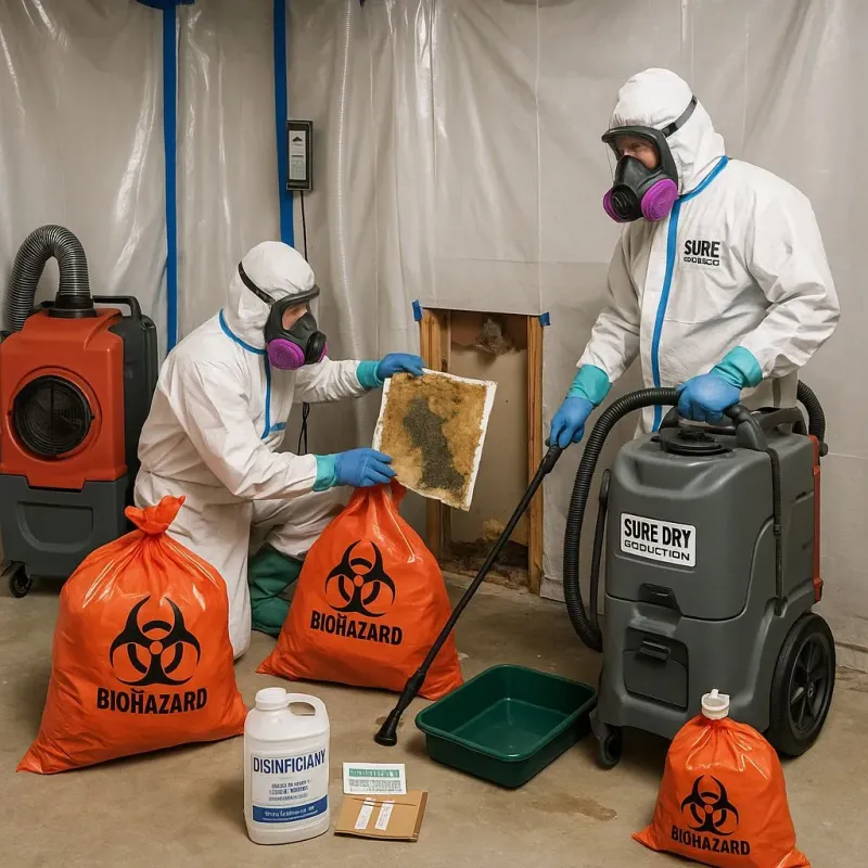 Contaminated Water Handling Protocols process in Port Byron, IL